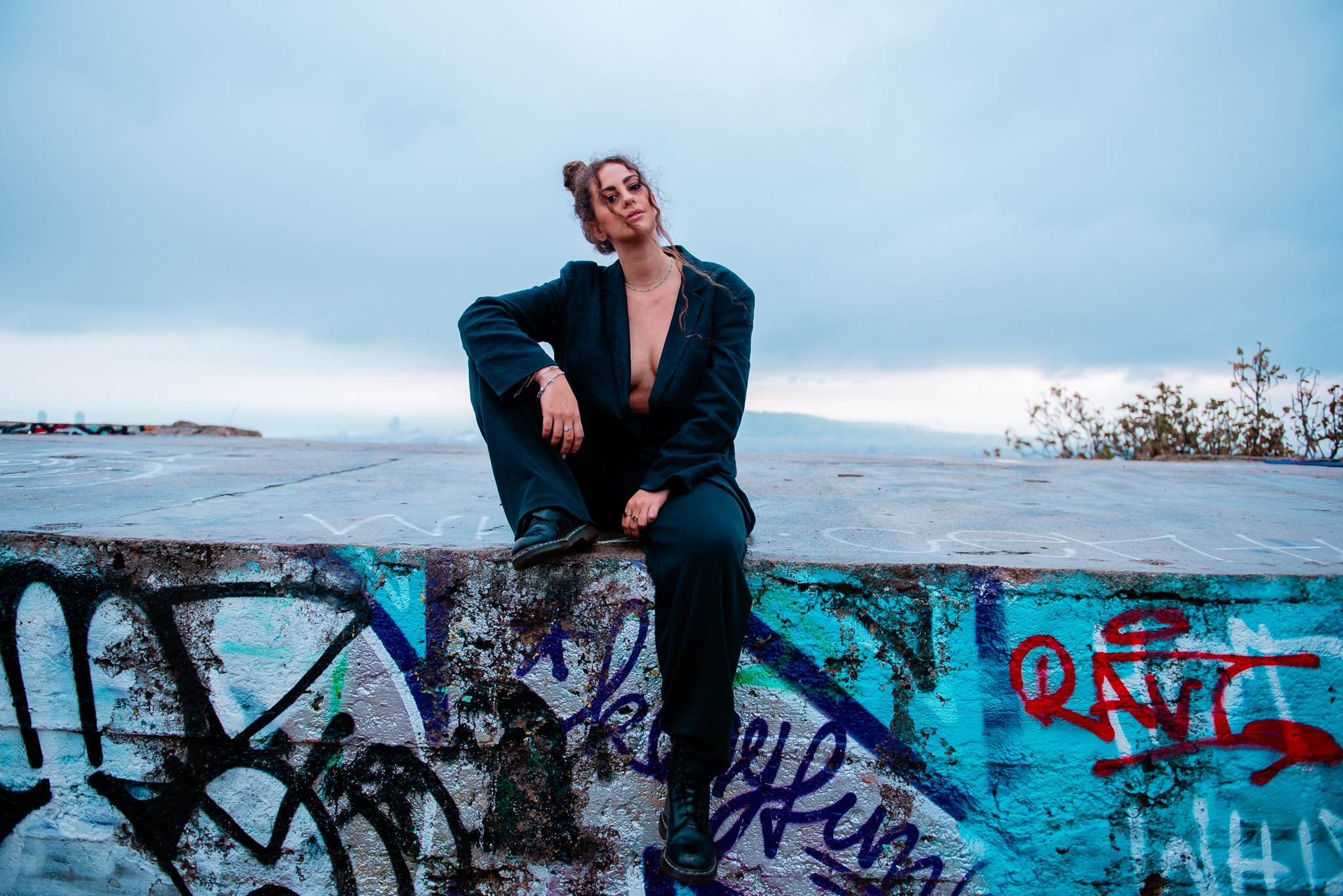 Boho editorial portrait in Sydney by Veros Photography Natural portrait photography in Sydney