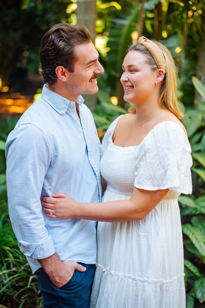 Romantic engagement photoshoot in Sydney by Veros Photography Natural engagement portraits in Sydney